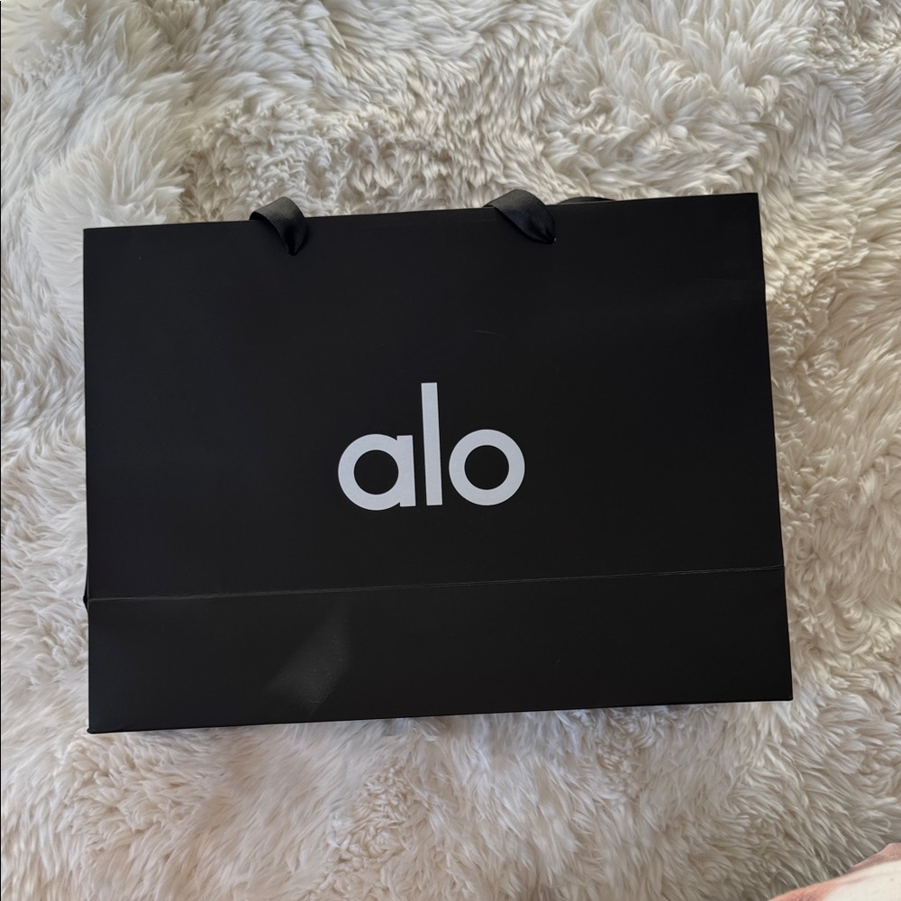 ALO Yoga Black Storage Bag